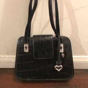 Black leather Brighton purse